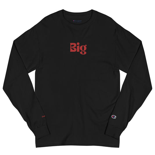 Big Unisex Champion Long Sleeve Shirt