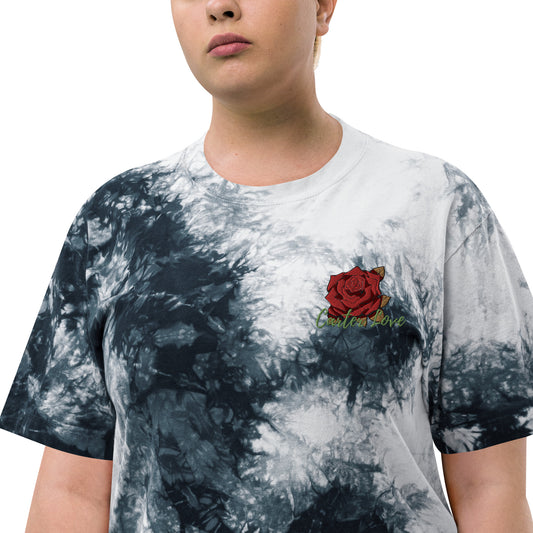 Carter Rose Oversized tie-dye t-shirt