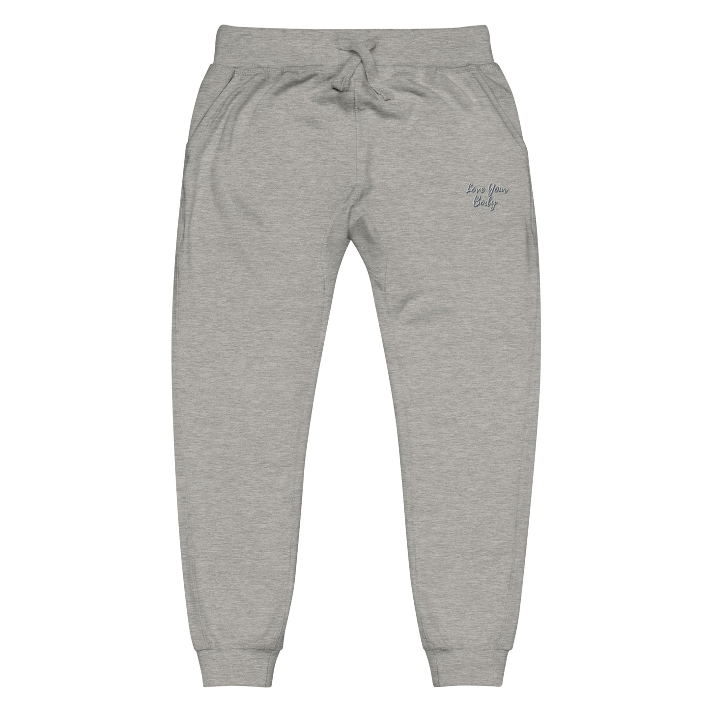 Love Your Body Every Step of the Journey Unisex fleece sweatpants