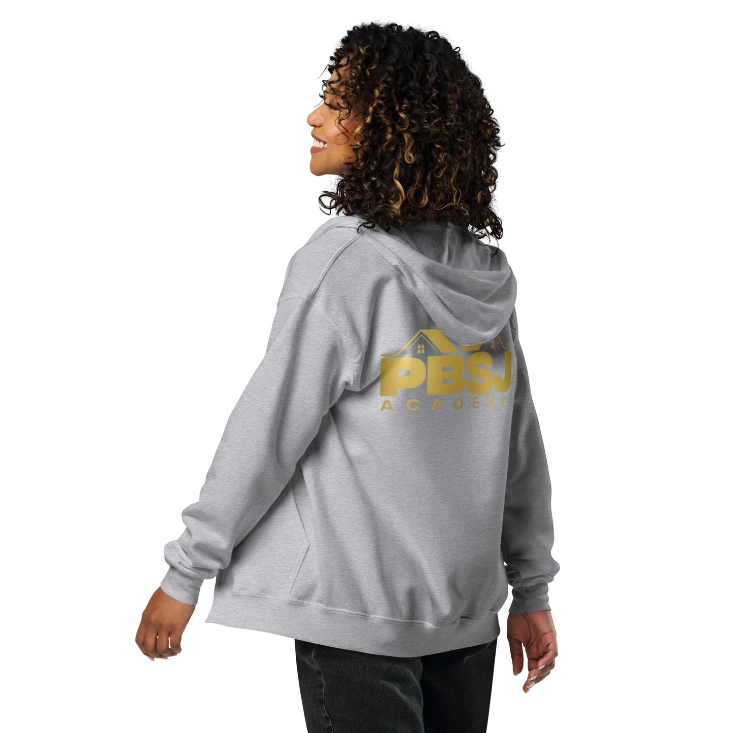 PBSJ heavy blend zip hoodie
