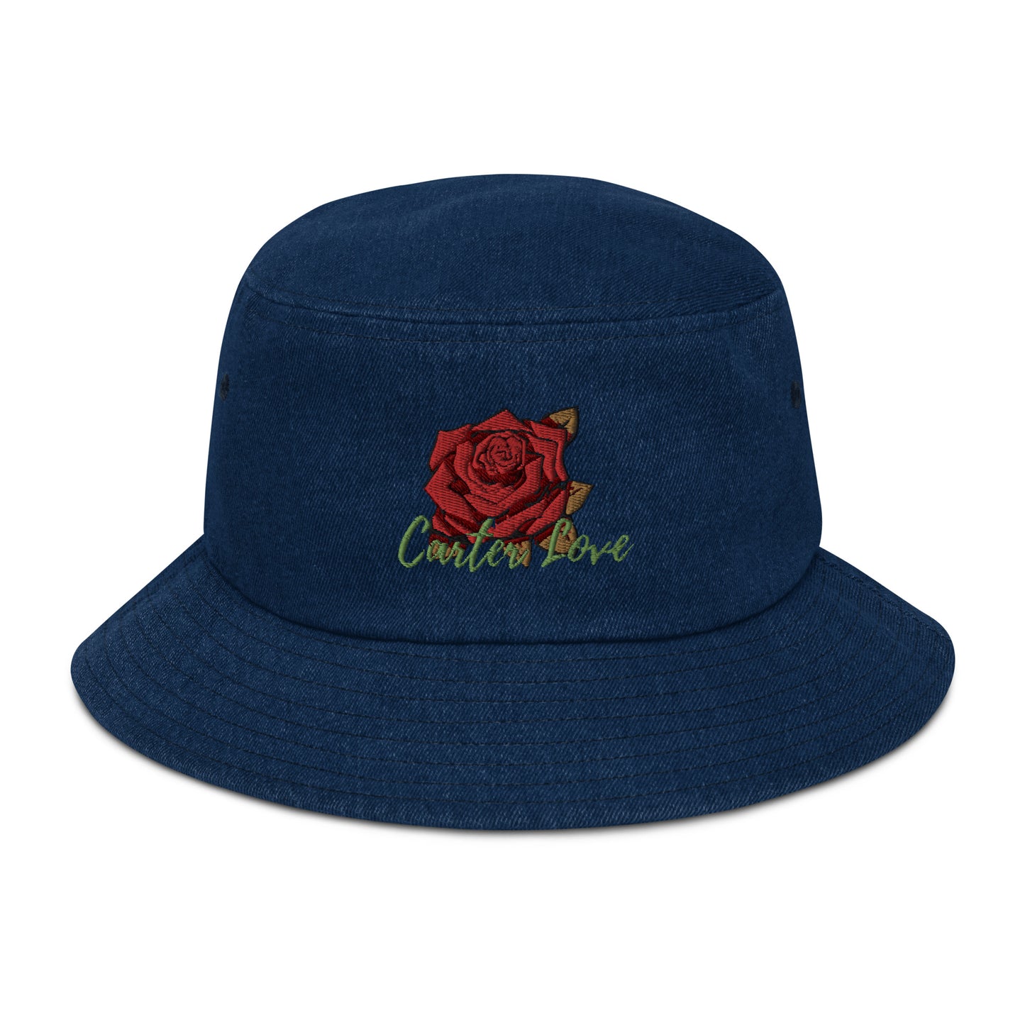 Carter Rose Denim bucket hat