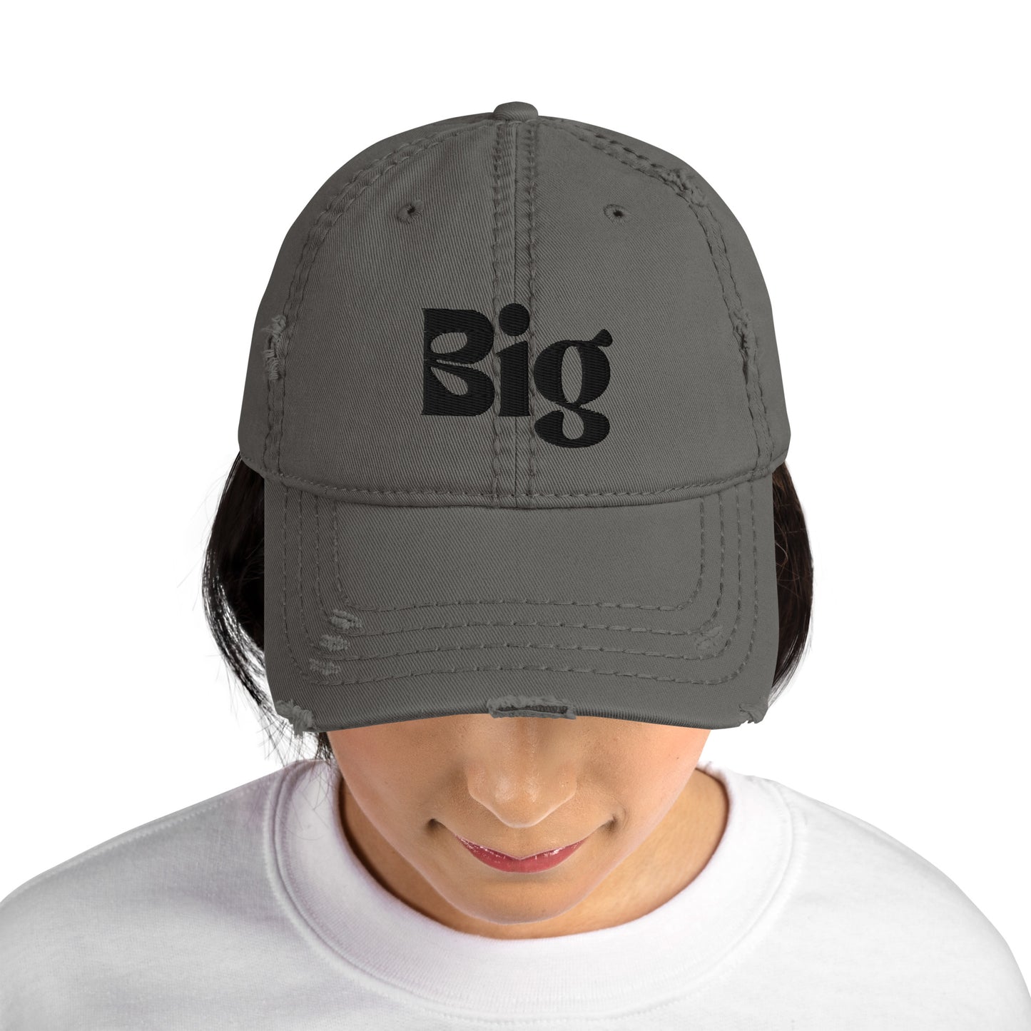 BIG Distressed Dad Hat