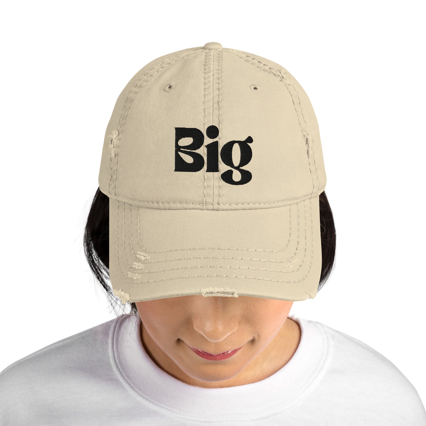 BIG Distressed Dad Hat