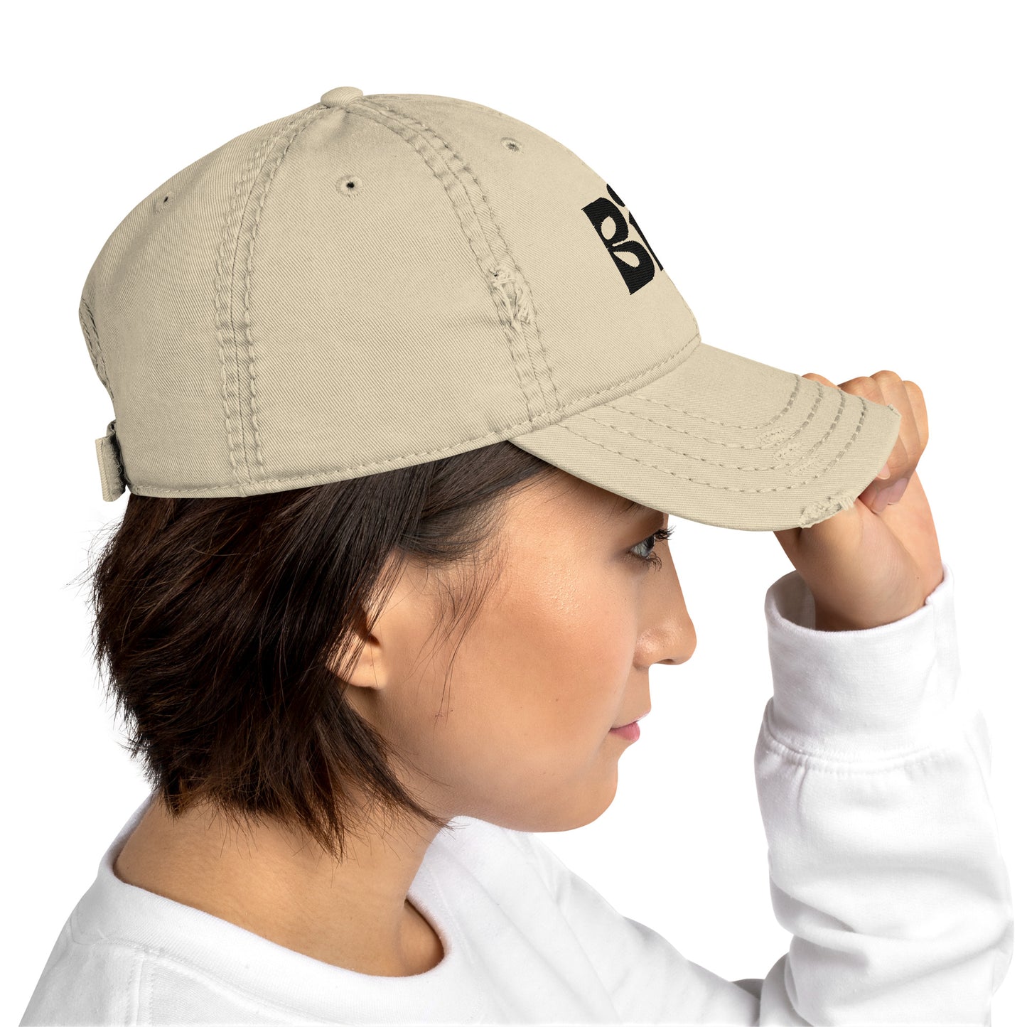 BIG Distressed Dad Hat