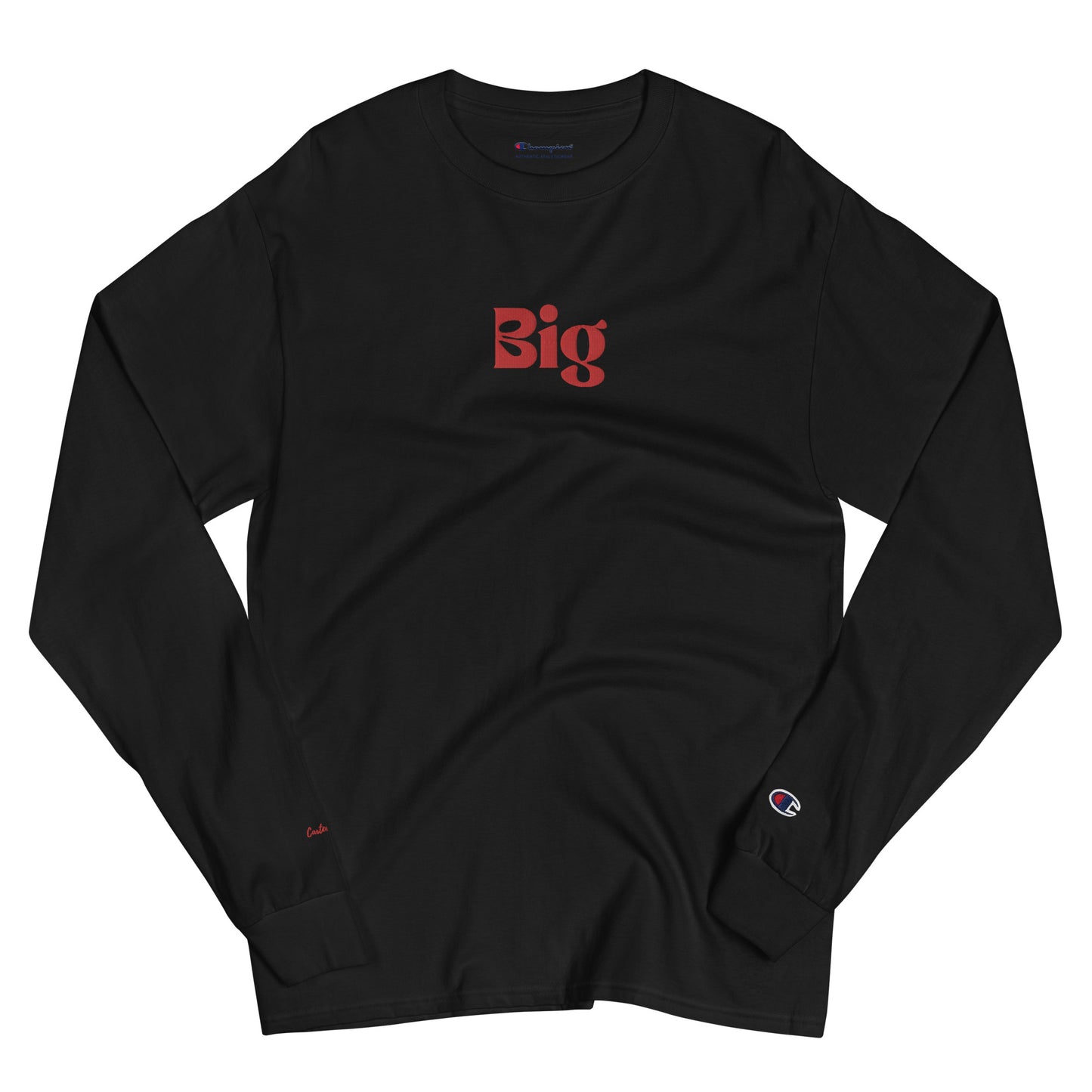 Big Unisex Champion Long Sleeve Shirt