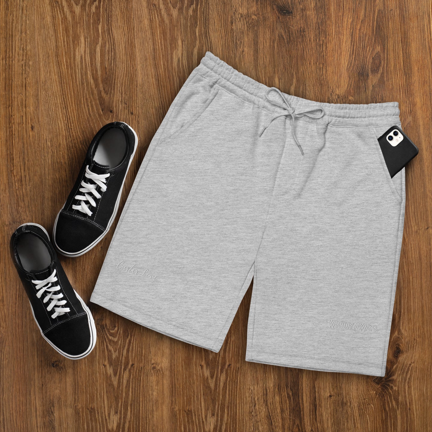 Worthy Always fleece shorts