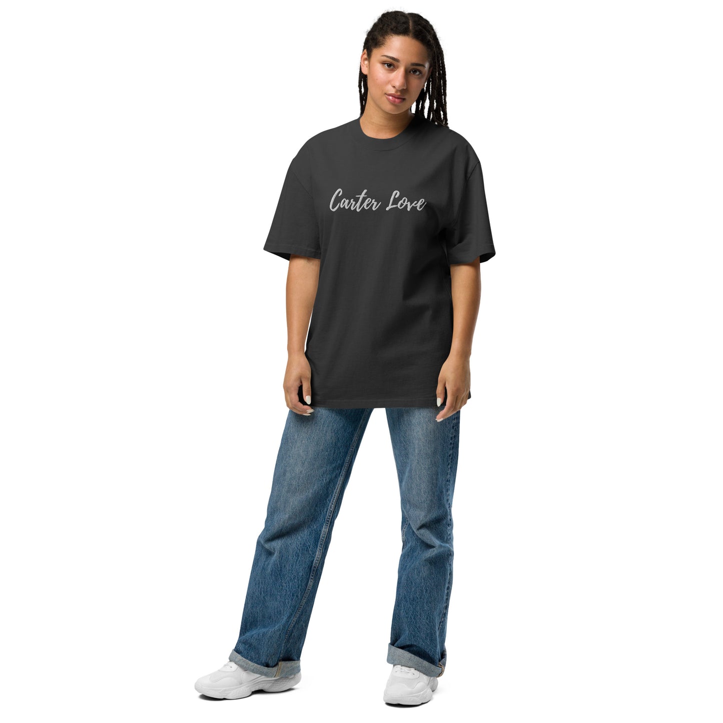 Carter Love Oversized faded t-shirt