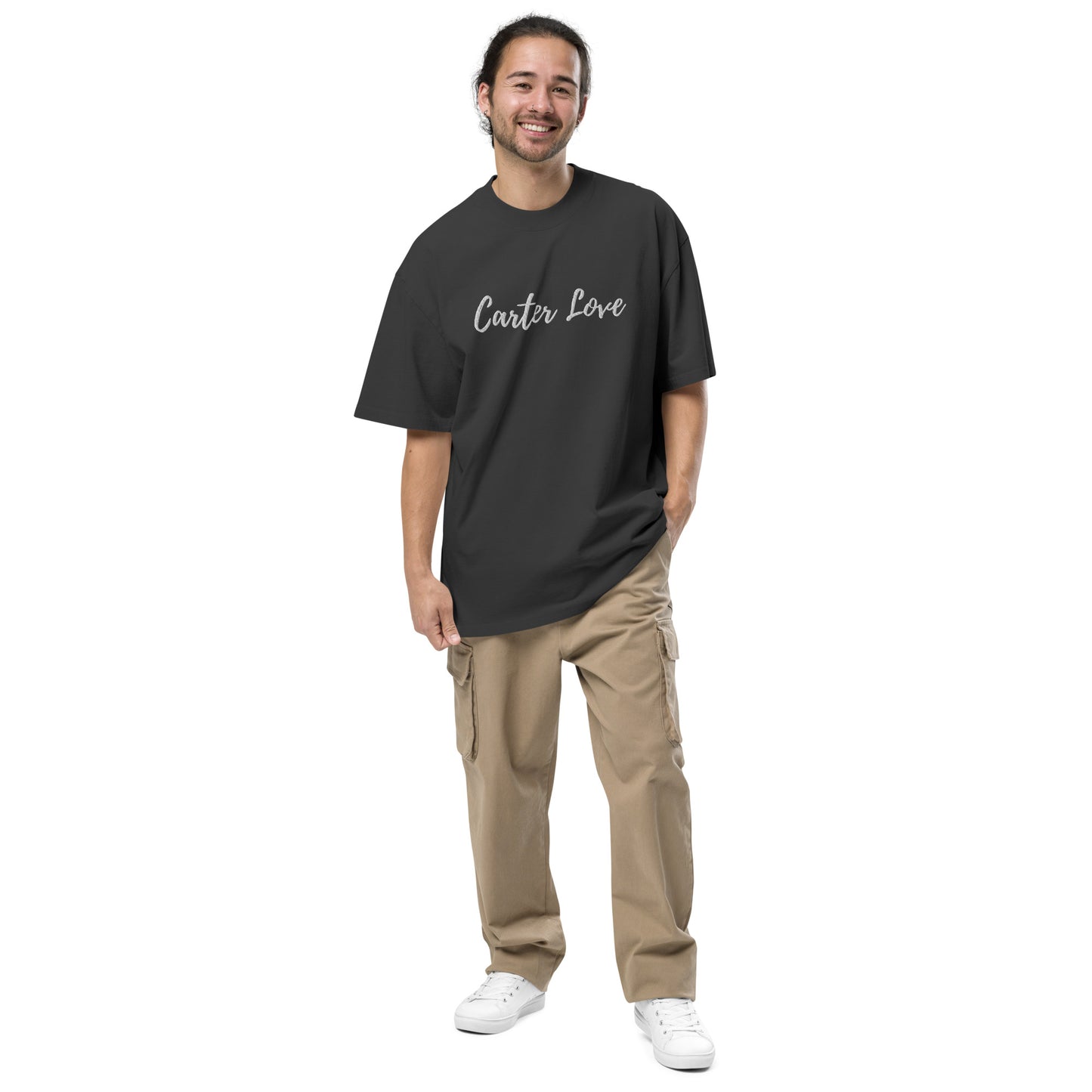 Carter Love Oversized faded t-shirt