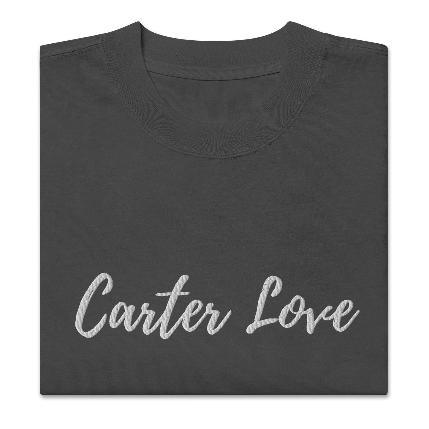 Carter Love Oversized faded t-shirt