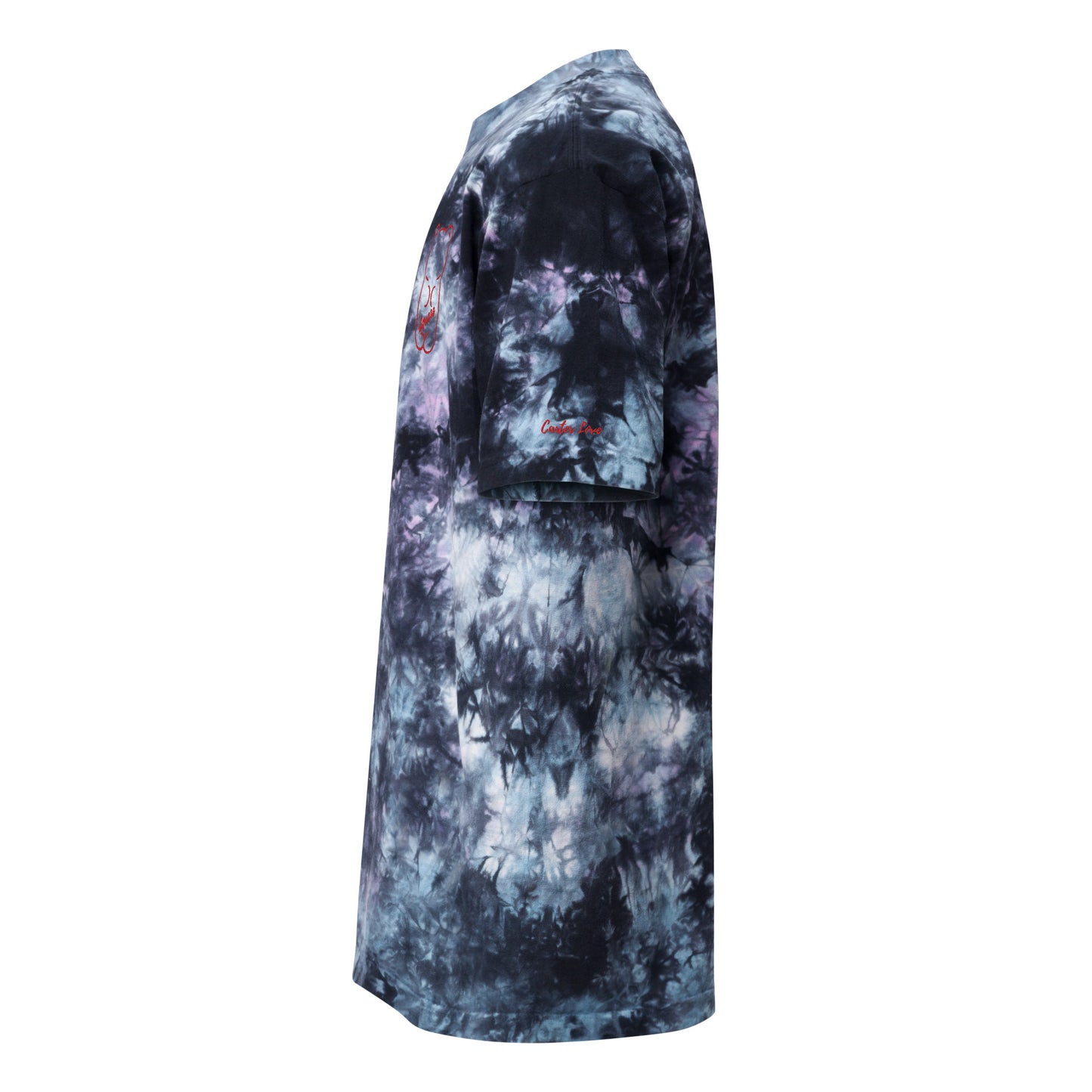 Square Brear Oversized tie-dye t-shirt