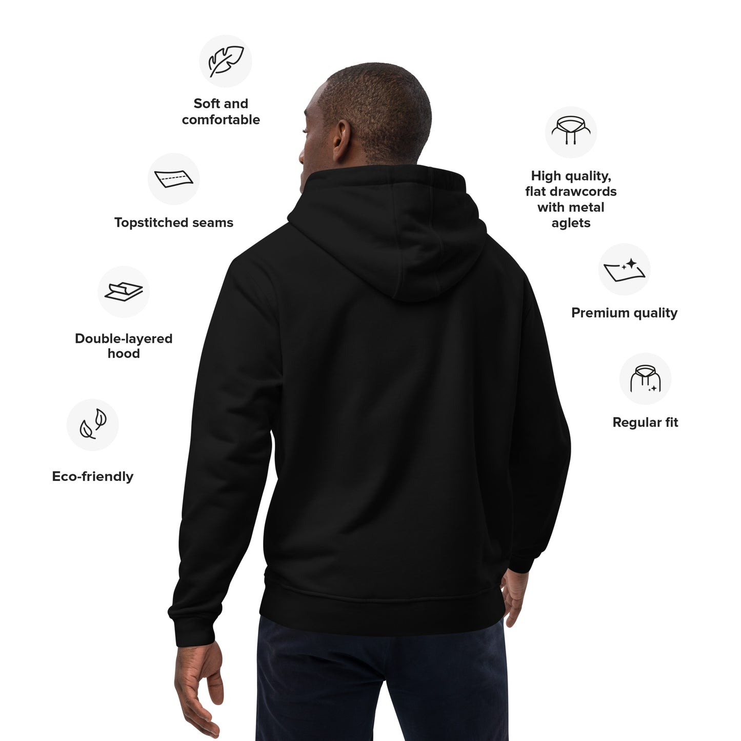 Worthy Always eco hoodie