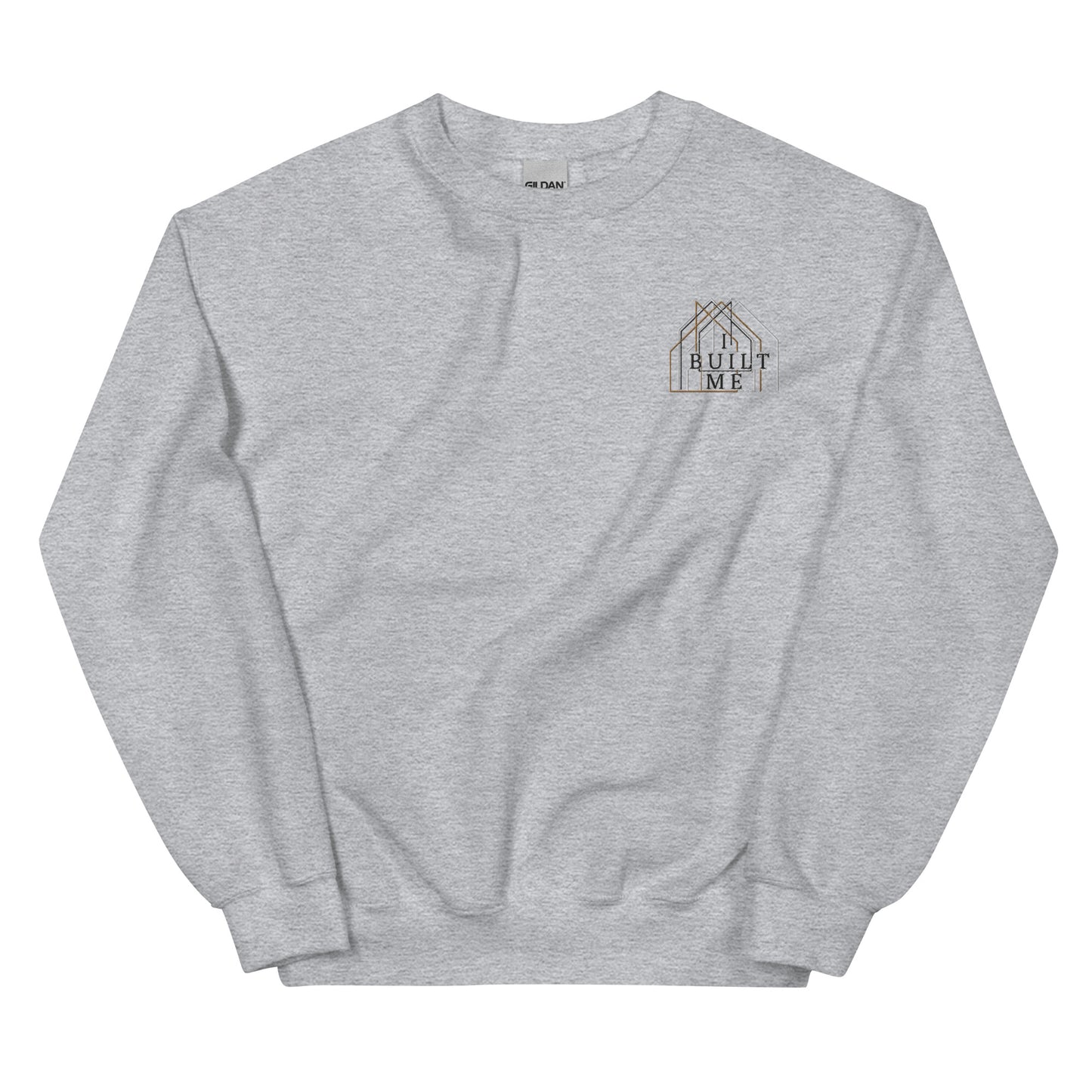 I Built Me Sweatshirt Embroidered