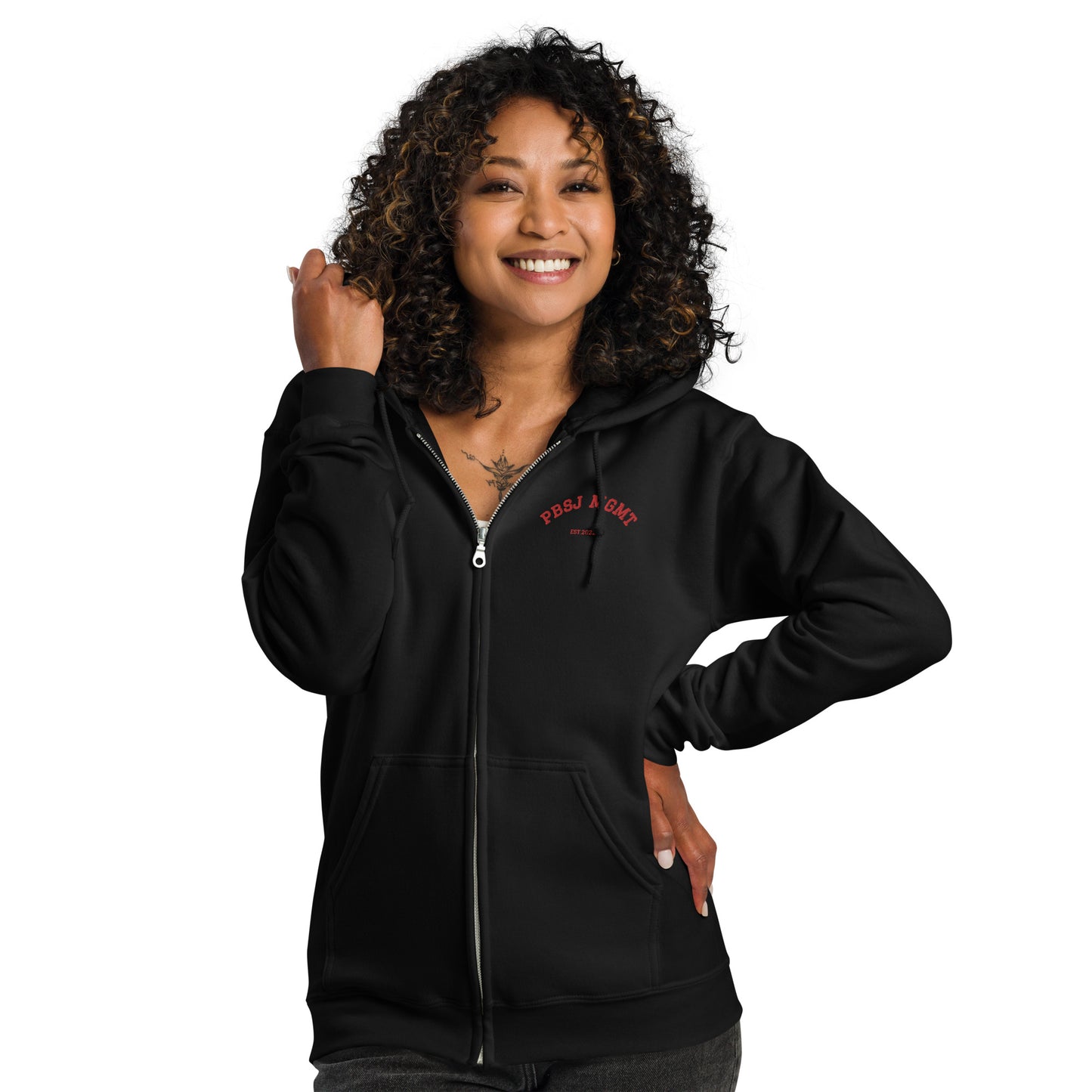 PBSJ heavy blend zip hoodie