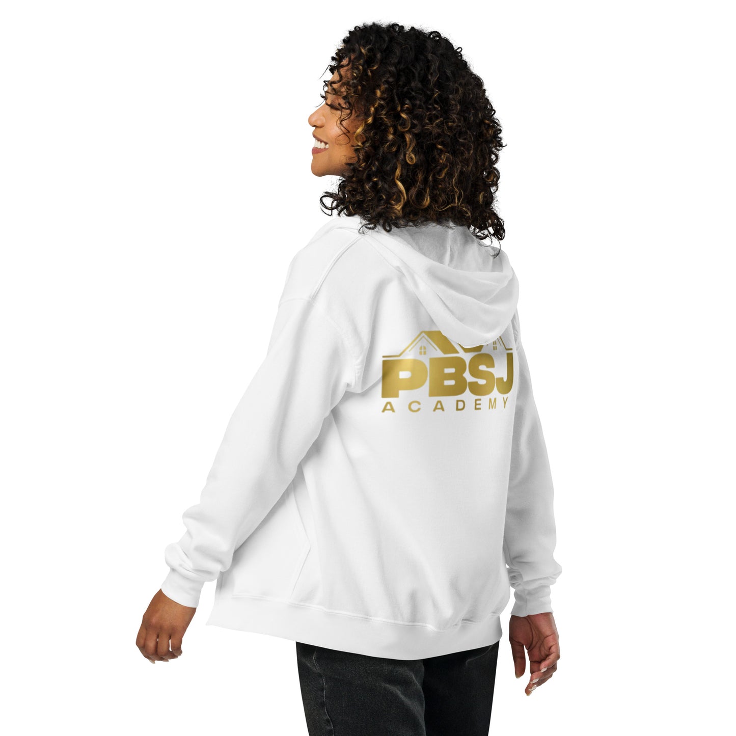 PBSJ heavy blend zip hoodie