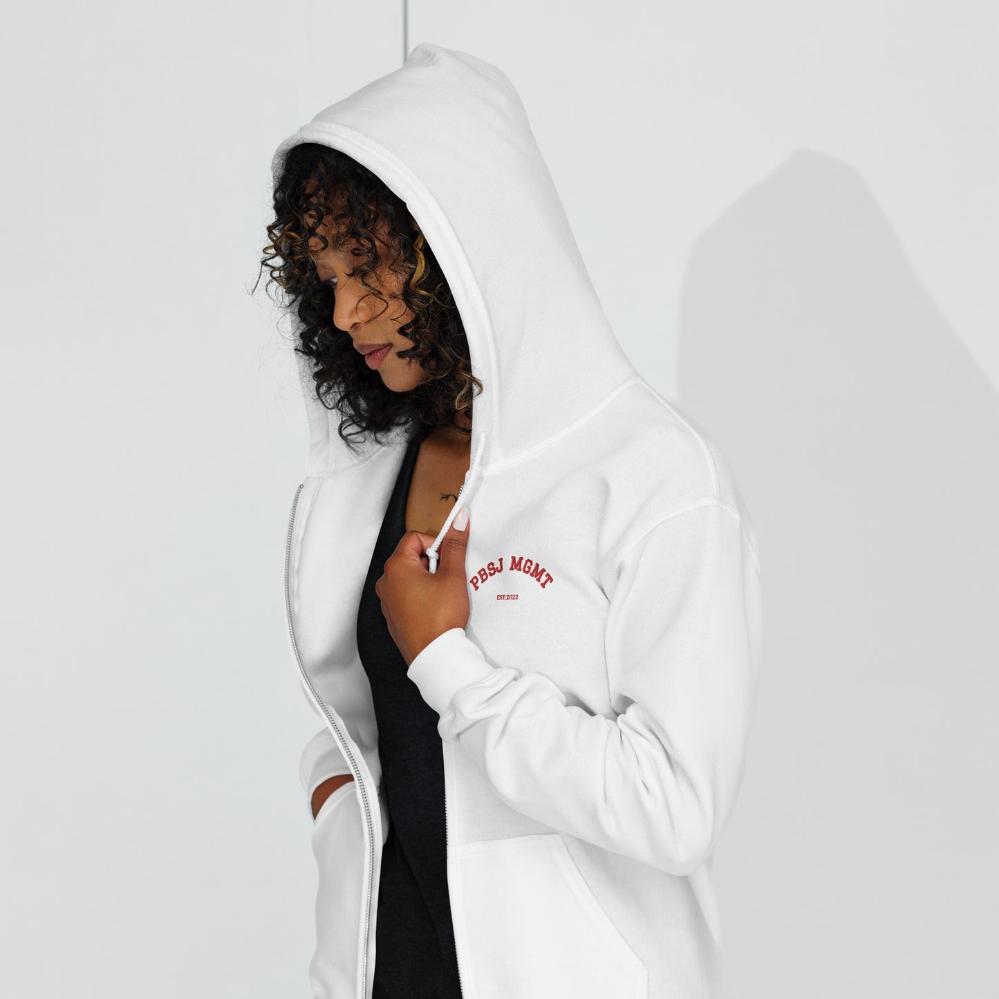 PBSJ heavy blend zip hoodie