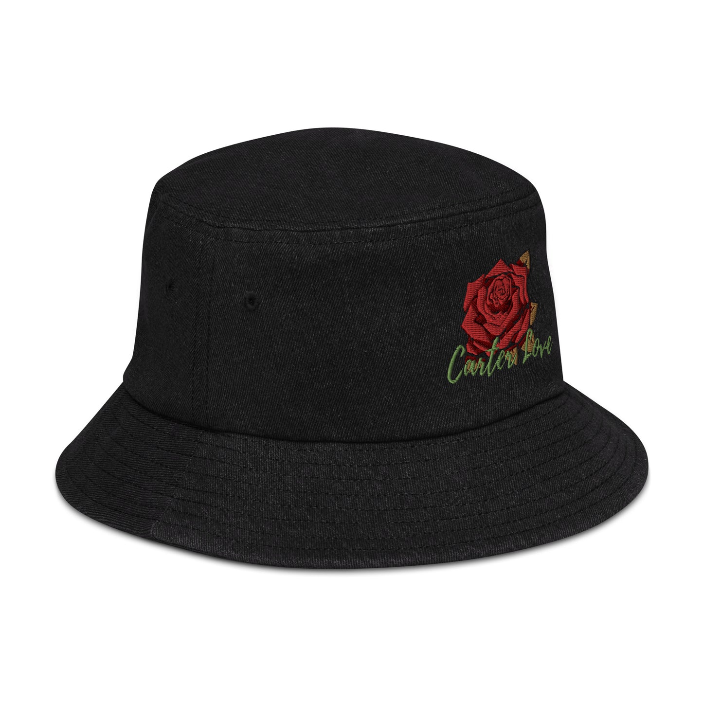 Carter Rose Denim bucket hat