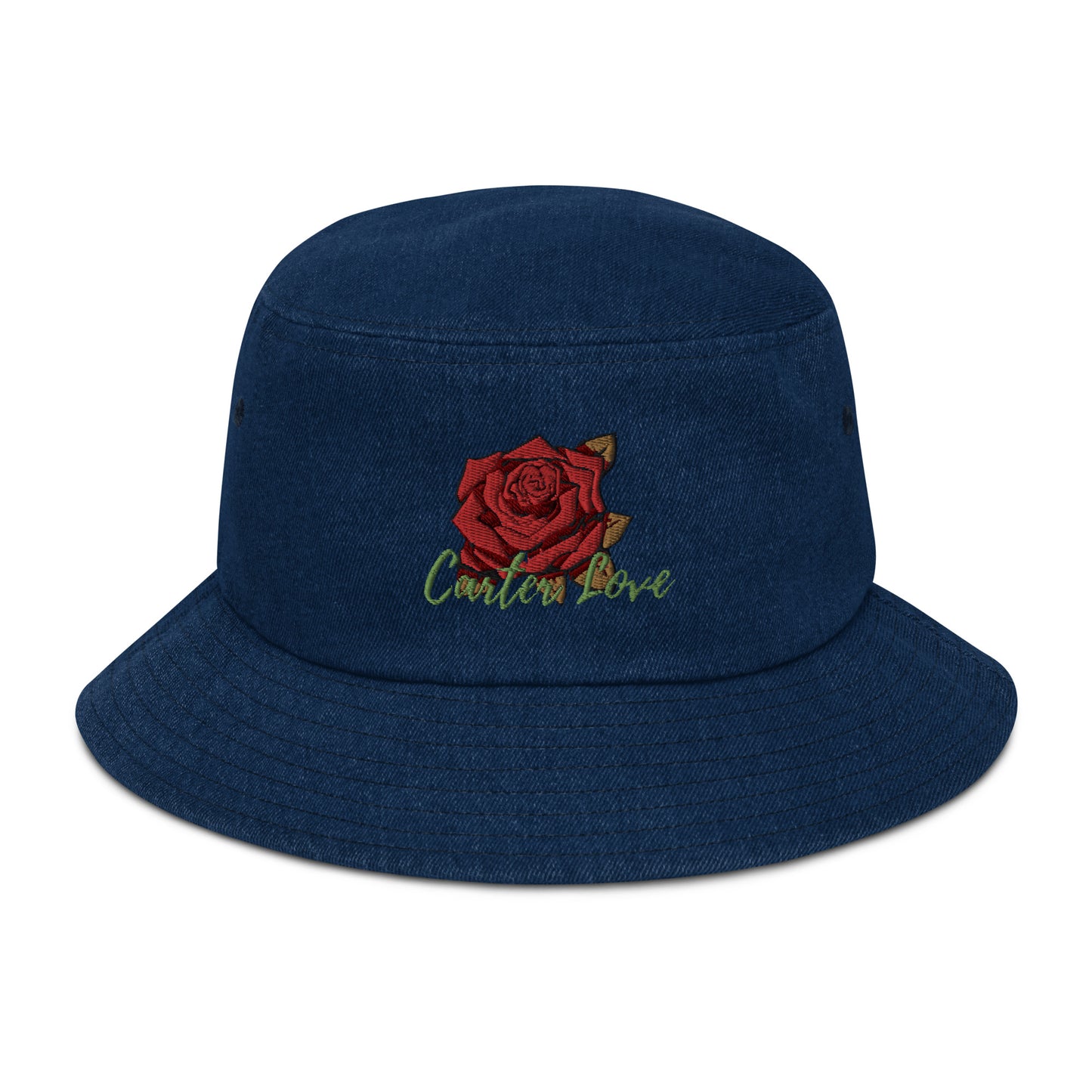 Carter Rose Denim bucket hat