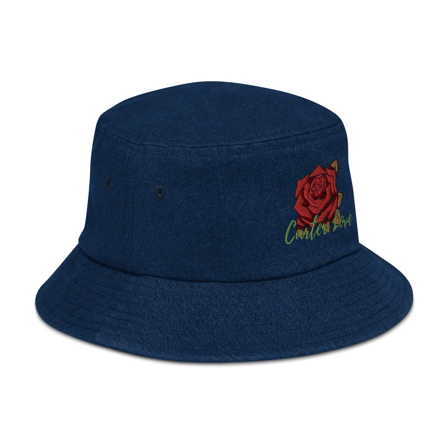 Carter Rose Denim bucket hat