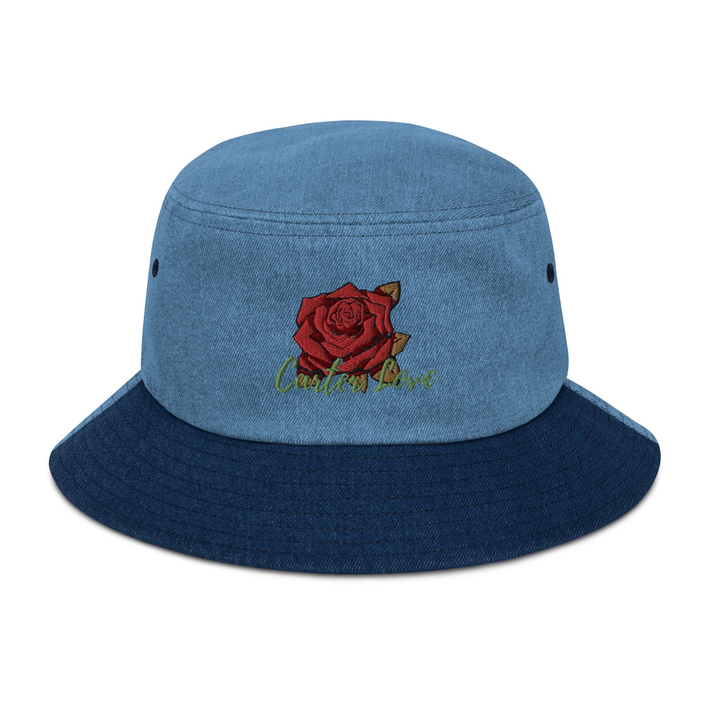 Carter Rose Denim bucket hat