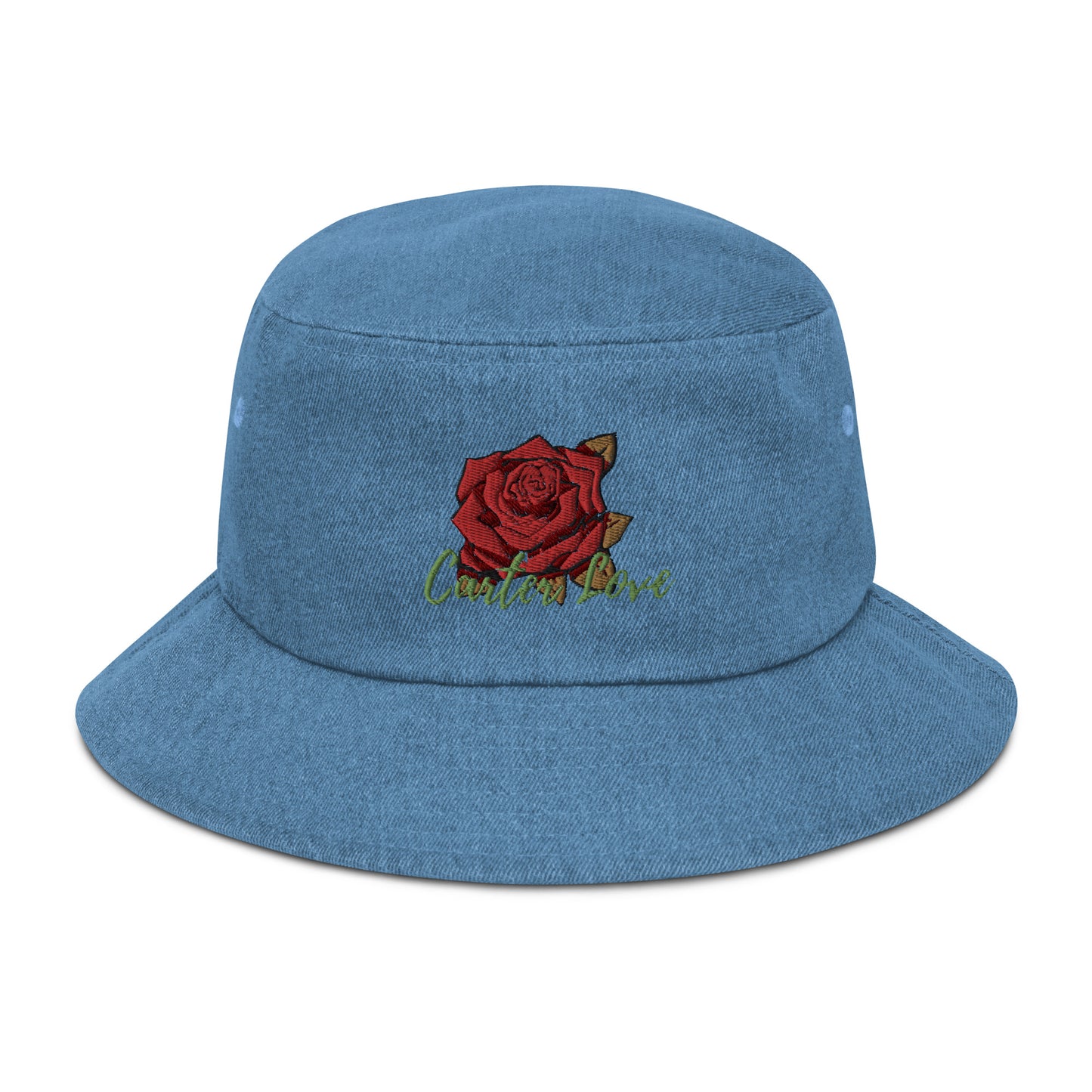 Carter Rose Denim bucket hat